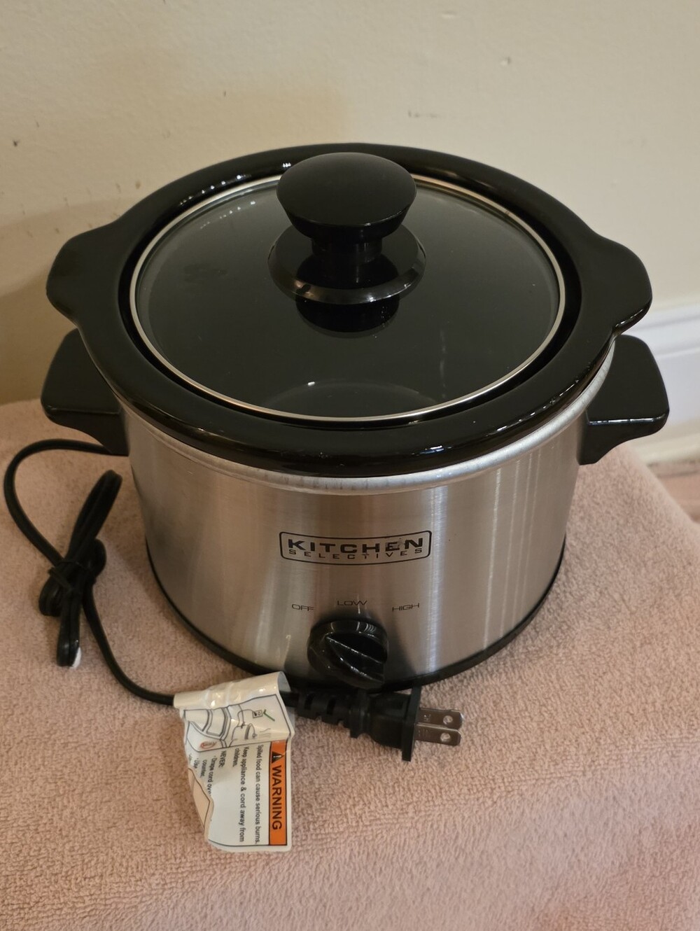 Kitchen Selectives Stainless Steel 1.5 Quart Crock NWT (New In Box)